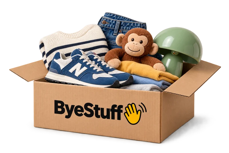 Een eigen kartonnen doos gevuld met goede spullen